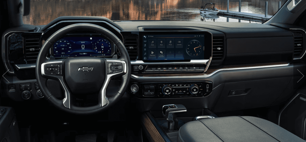 Chevrolet Silverado Front Interior Dashboard